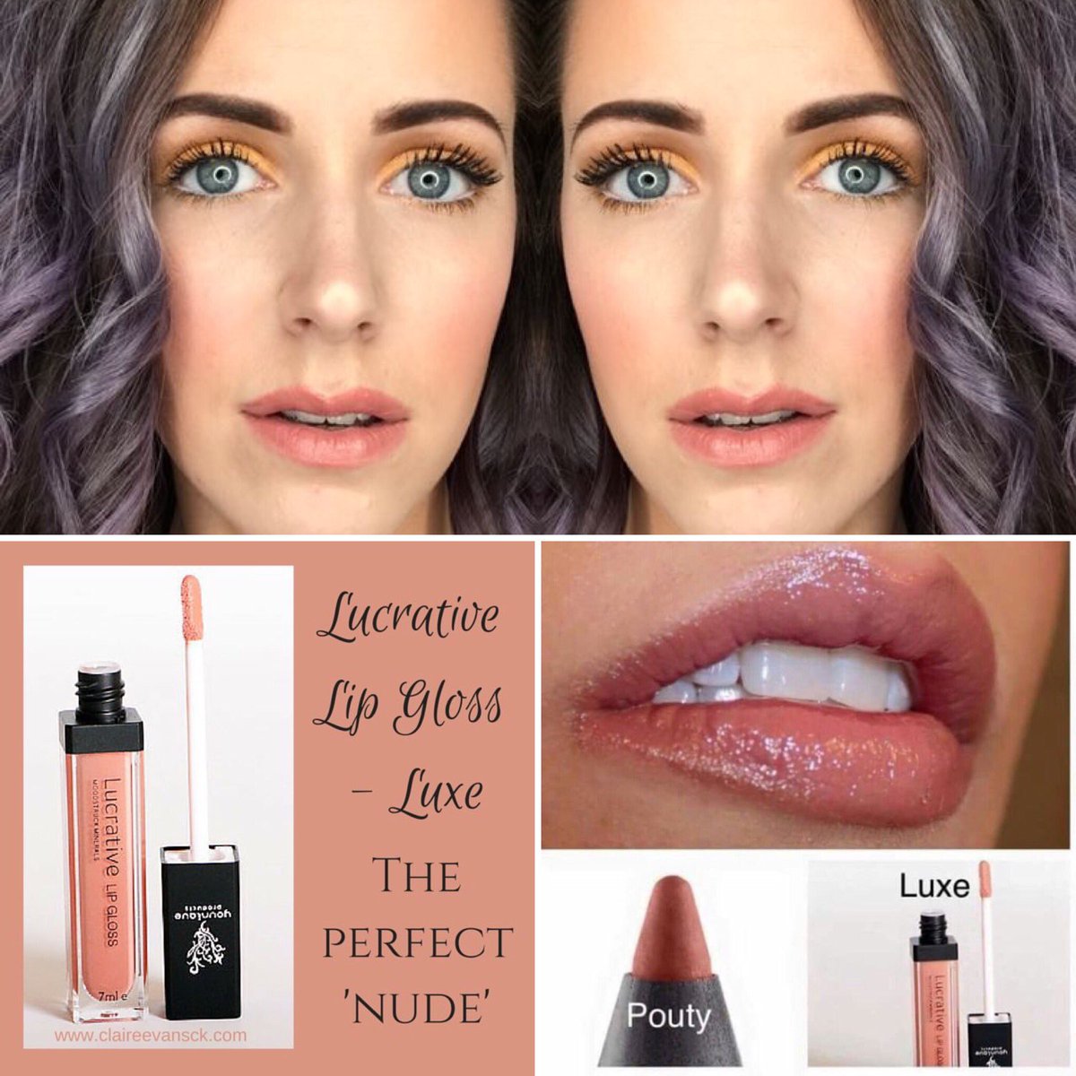 BeYoutification's tweet photo. Perfect nude lip. I'm obsessed! How pretty is this πππ Pouty liner & Luxe gloss
#BeYoutification #newenglandfall #falllipstick #falllipcolor https://t.co/QNZD8FpDQh