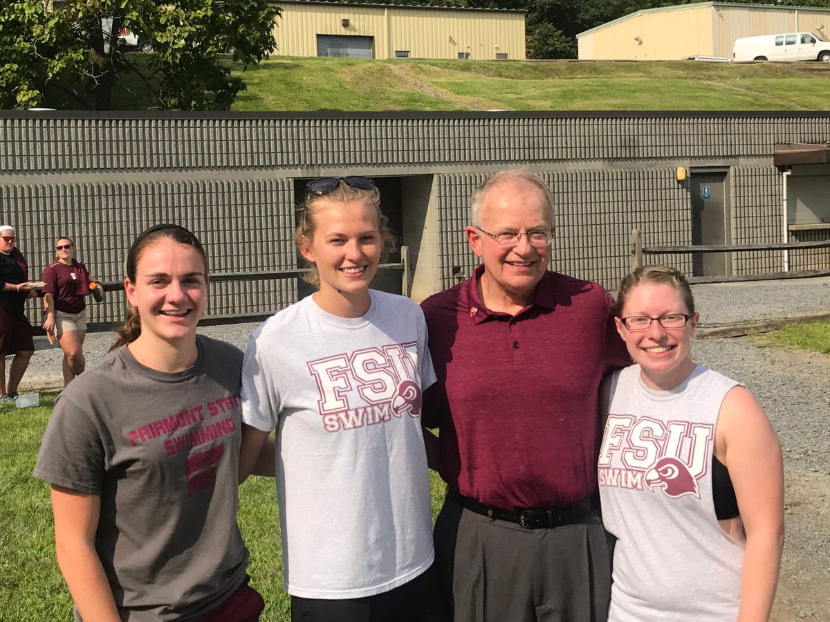 PatSnivelyWV's tweet photo. President Jones met some of the women's team today at the SAAC Back to School Bash. Thanks for getting to know us, Dr. Jones! https://t.co/m2SDiS4GWK