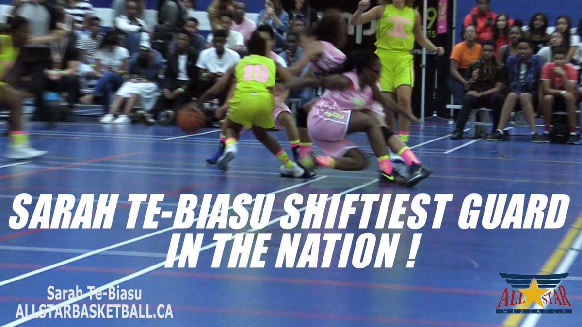 allstarmixtape's tweet photo. Sarah Te-Biasu Is The SHIFTIEST Guard in The NATION.

https://t.co/nhYdR2pIEc https://t.co/SkIHayf0Mr