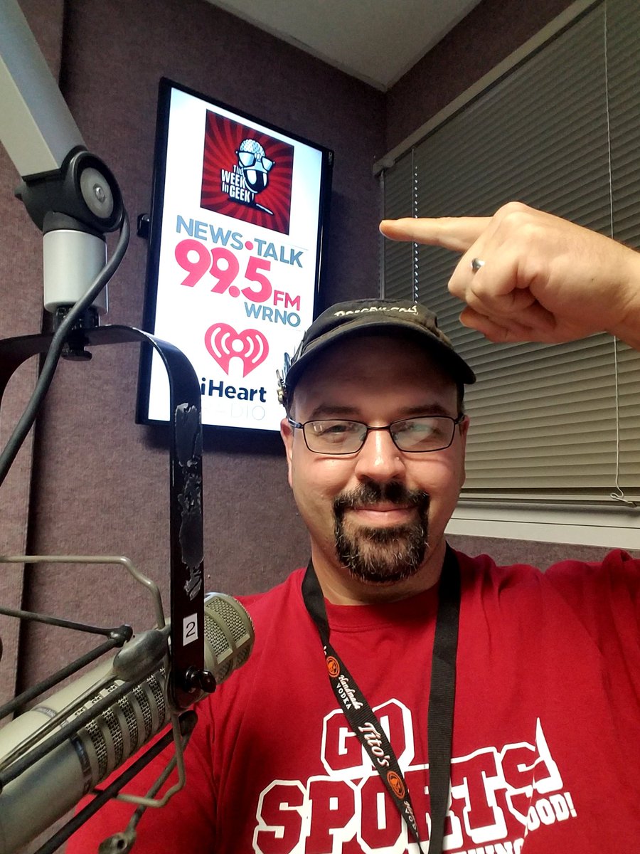 TWIGradio's tweet photo. I just discovered that they set this up for us in the studio, how cool is that! #twig #lcbh #iheartradio #wrno #follow https://t.co/0xsFwQyTHc