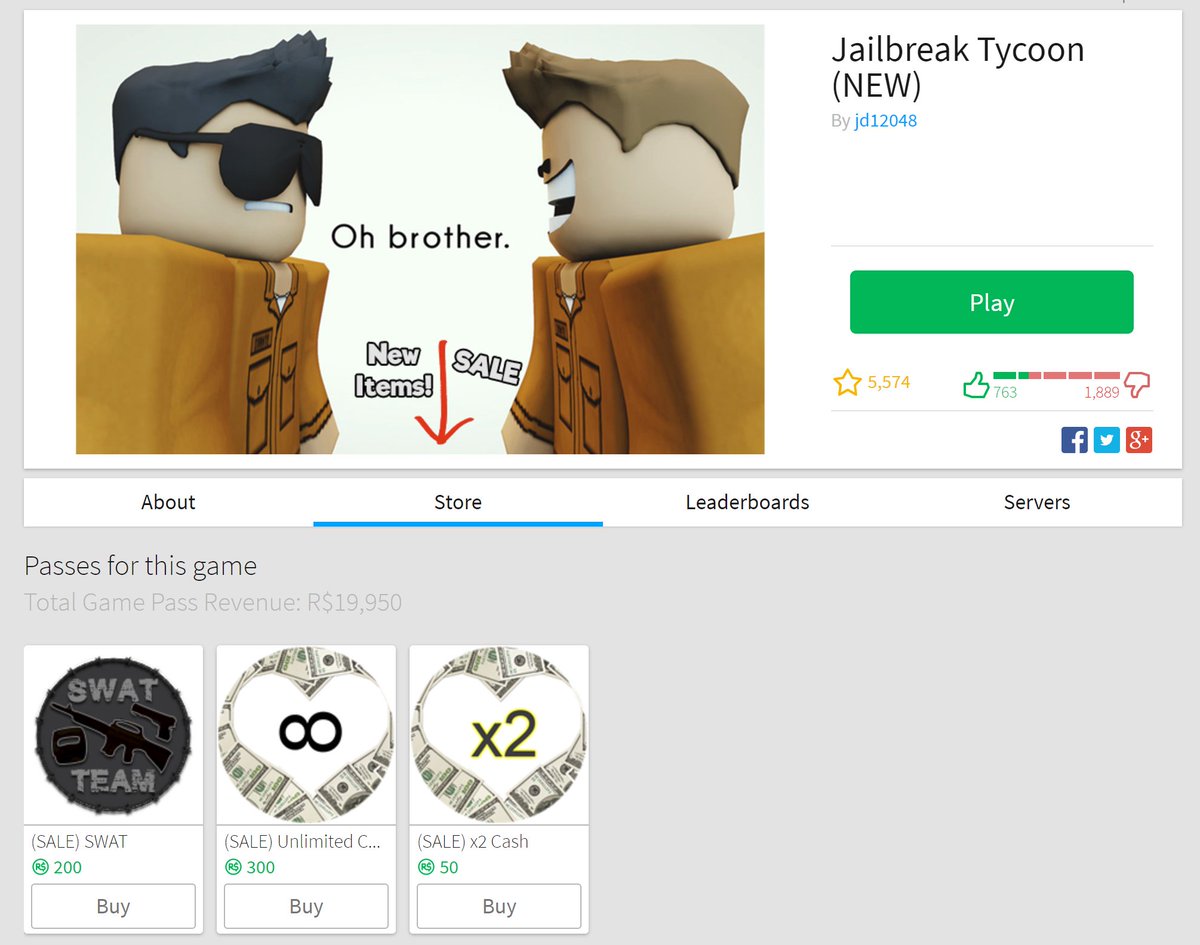 Biggranny000 On Twitter Report This Game They Stole Jailbreak S Jail And Other Assets And Made A Tycoon Out Of It - jailbreak infinite cash roblox