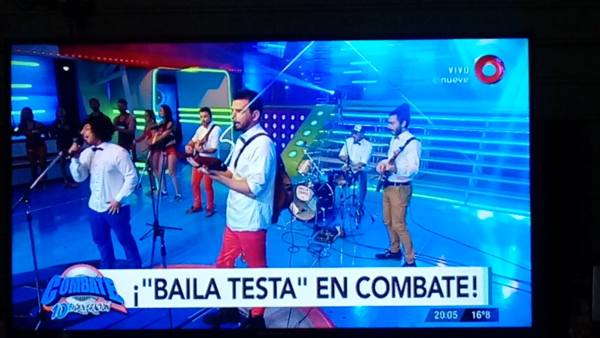 PiincheZorra's tweet photo. Volvió @BailaTesta a combate 👏👏👏 @combatearg 

Amo sus temas!!! https://t.co/EdCXrJ6z8Z