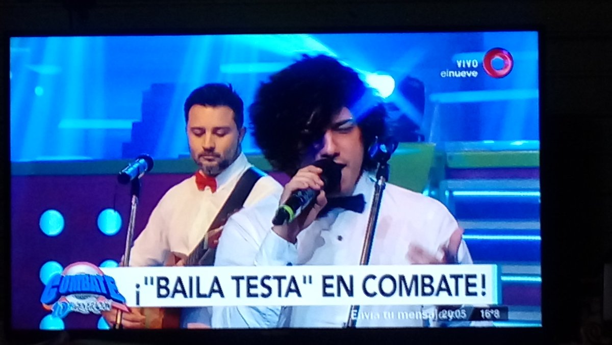 PiincheZorra's tweet photo. Volvió @BailaTesta a combate 👏👏👏 @combatearg 

Amo sus temas!!! https://t.co/EdCXrJ6z8Z