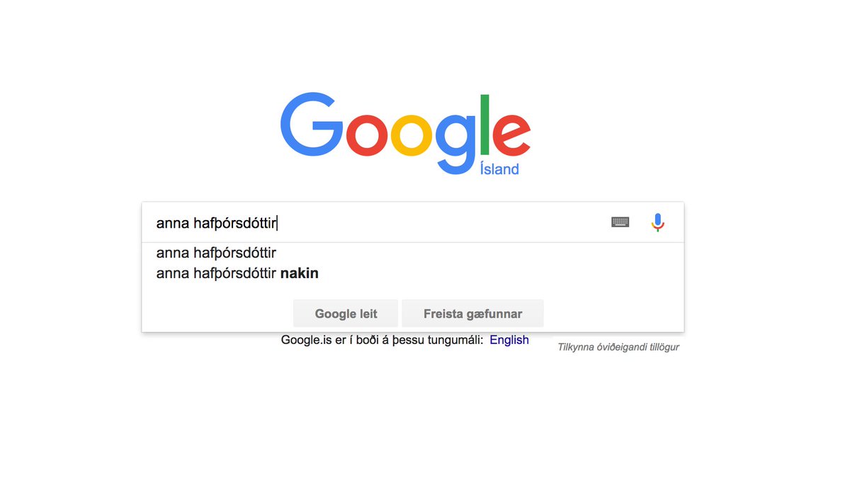 Anna Hafþórs tweet media