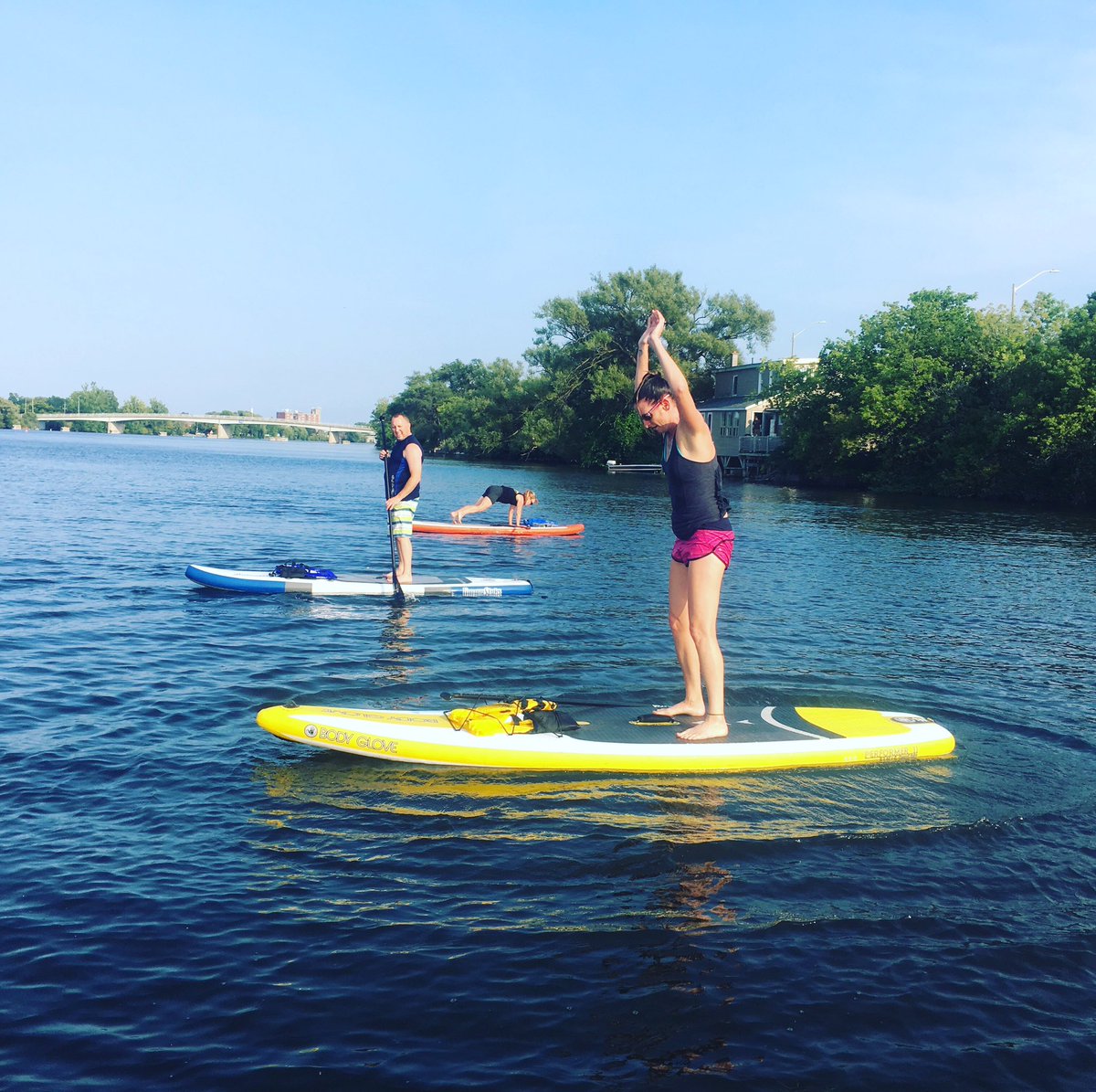 goactiveontario's tweet photo. Another great workout planned for Monday evening. Who wants in? #sup #supfit #supfitness #workoutonwater https://t.co/6FxUSVvVh0