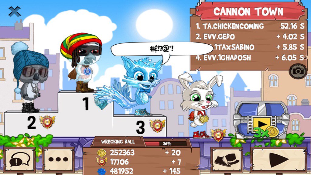 sabino993's tweet photo. Having a blast @ #funrun2 #ChickenCominG #Gedo #1GHAD0SH https://t.co/wk4lOAmfAo