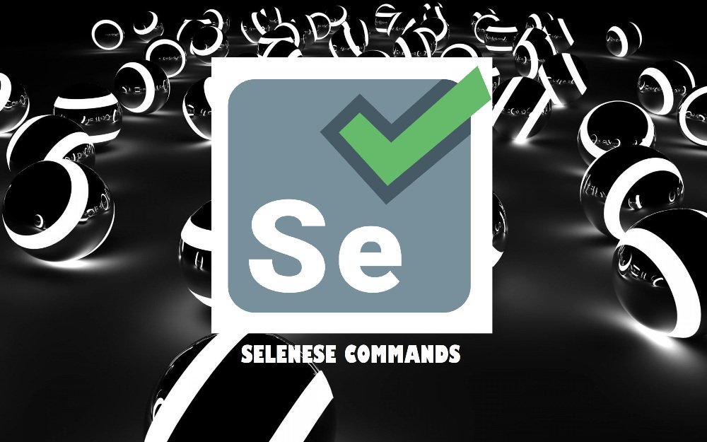 dumbitdude's tweet image. Learn about #SeleniumIDE commands here: wp.me/p8bUOO-n4                   #Selenese #SeleniumIDECommands #Assertion #Action #waitFor