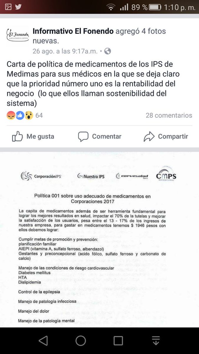 Organización para la Defensa Del Paciente DD.HH. tweet media