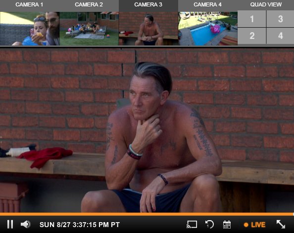 MySummerwithBB's tweet photo. The only person left that has not shunned people who are leaving all season. Now all but Jason treat him like crap. #BB19 Horrible peeps. https://t.co/ayRcfopgq3