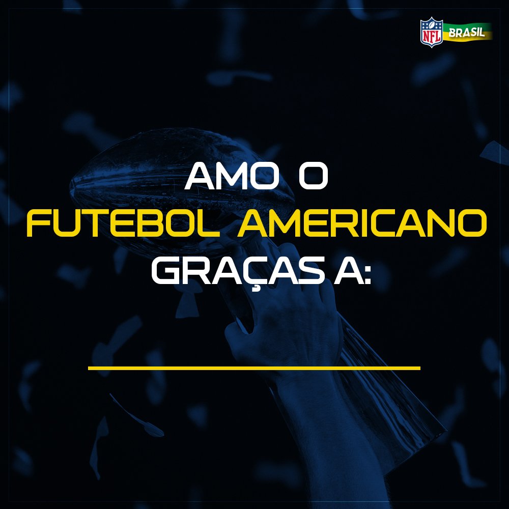 NFLBrasil's tweet photo. Diz aí quem foi o responsável pelo seu amor pela NFL! ❤🏈 #NFLBrasil https://t.co/JhlUmjKaSA