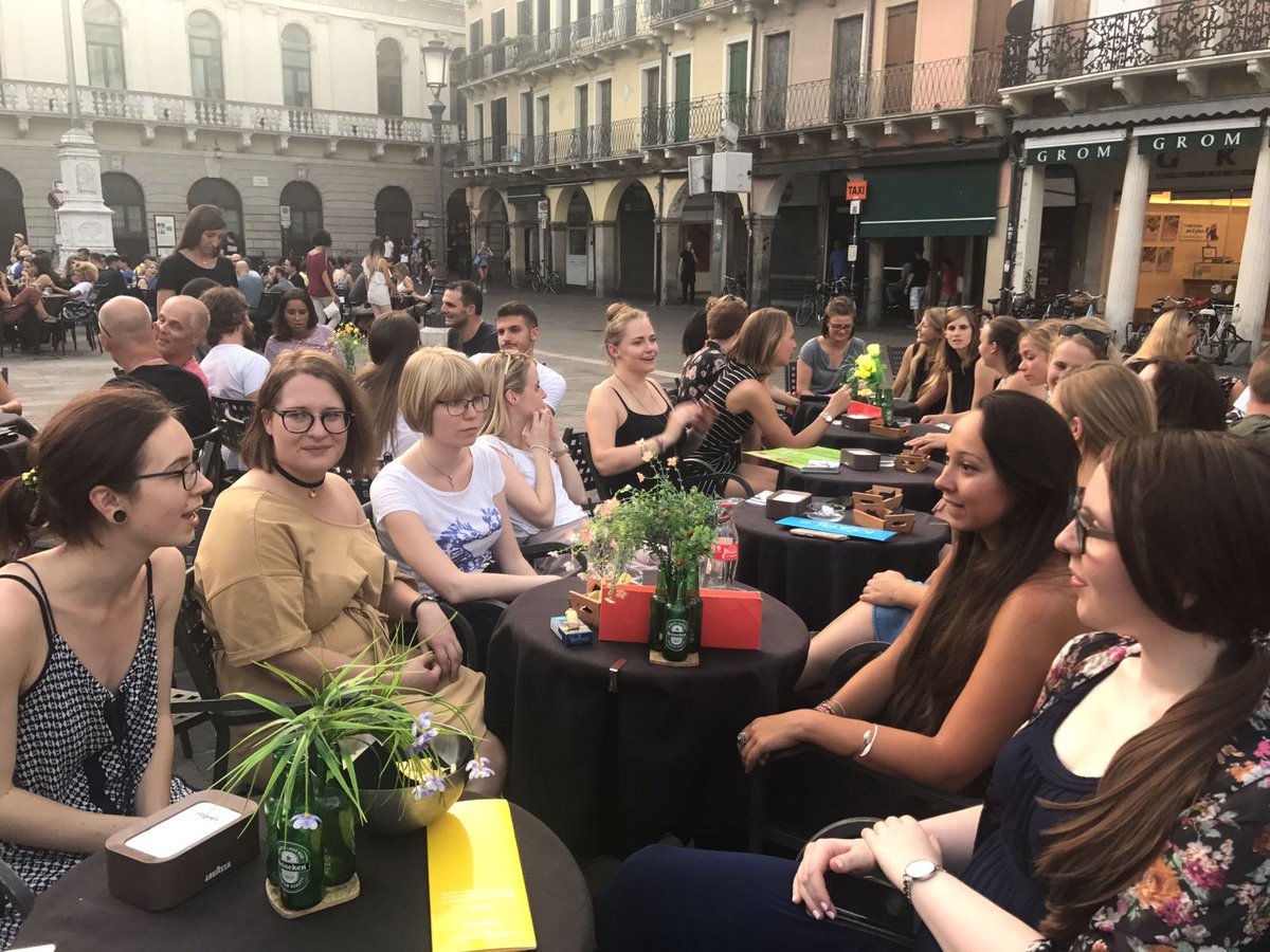 miloufredrix's tweet photo. Delighted after a first day of @EHPSCreaters networking and tasting some Italian specialties.. looking forward to day 2! #ehps2017 https://t.co/qh2C5HJjuf