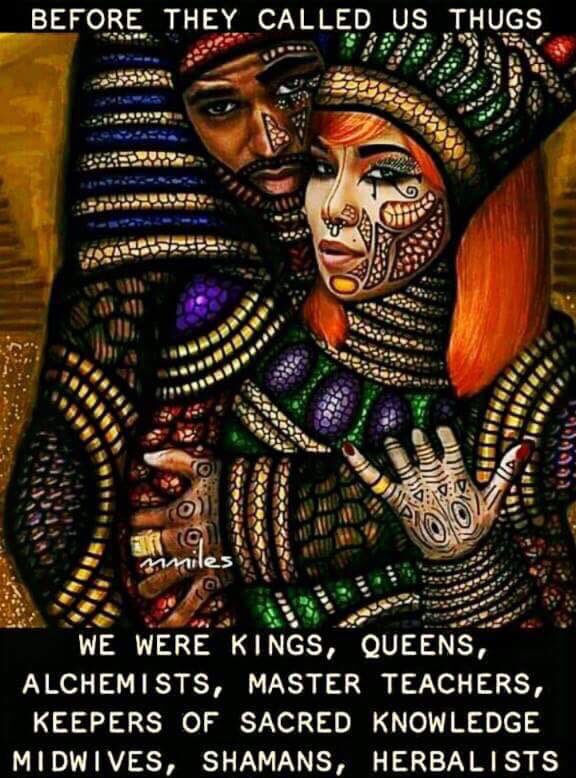 BYouth4Truth's tweet photo. Before they called us thugs we were kings, queens, alchemists, and master teachers https://t.co/77q2HgIR9a