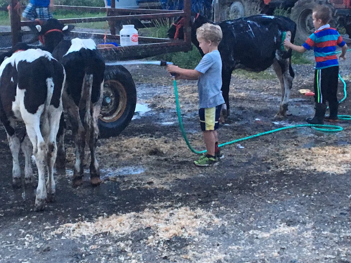 dmarkridge's tweet photo. Keeners getting #QuinteEx ready. #pre4H https://t.co/Y7hosPQDuu