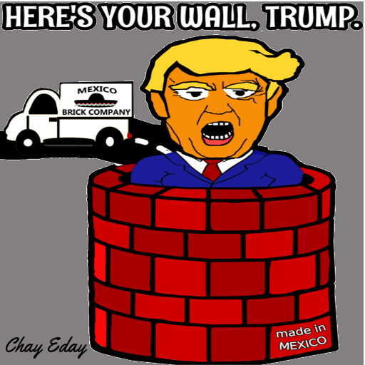 iksplain's tweet photo. @billprady @Beau Since #Trump is OBSESSED with tweeting about the wall DURING #TexasFlood, here's an idea #txnotwall https://t.co/JEy36Z5td8 https://t.co/tXwZ3zzhCk