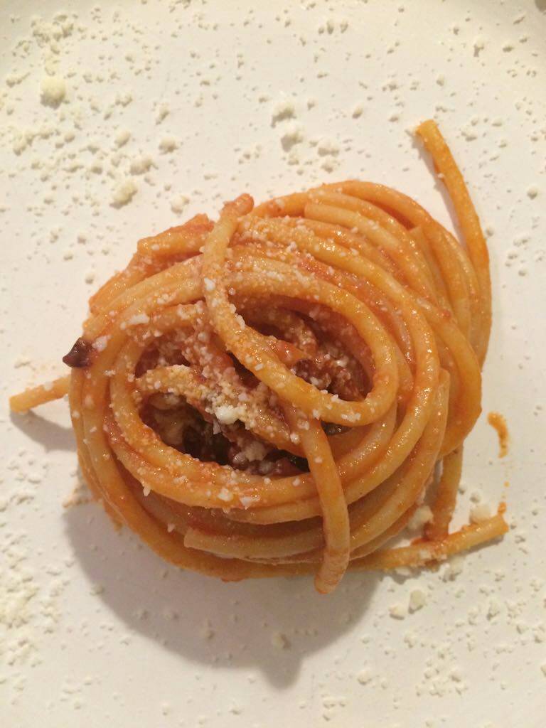 AlexDialuce's tweet photo. A special welcome to my daughter, Aaliyah, visiting Toronto; Bucatini all'Amatriciana.
Cheers! https://t.co/E47SEjTMve