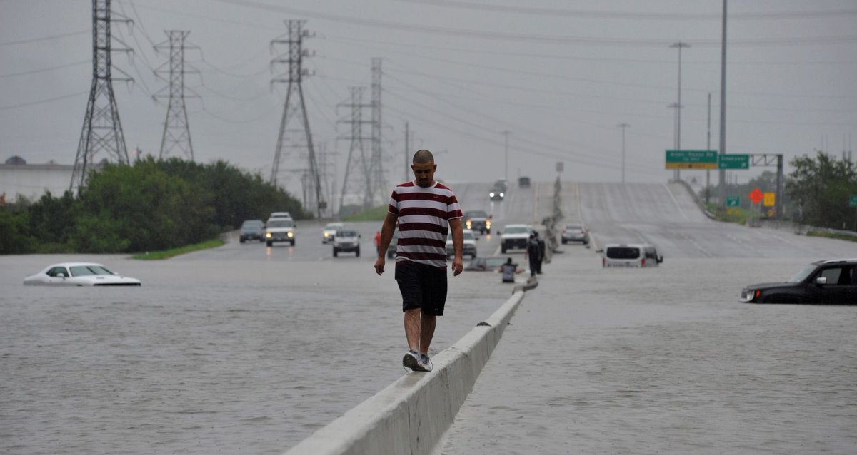 To my hometown of Houston and everyone there...I Love You and am praying for your safety. H-TOWN LOVE! 

Photo credit: Reuters/Nick Oxford