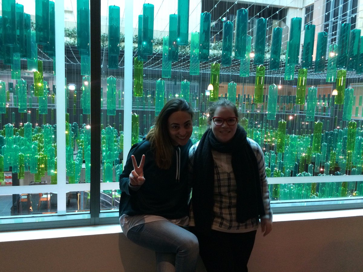 ribitdotnet's tweet photo. #Melbourne intern Emma's 1st day, possibly in Emerald City ;) Ribiter Peta showing her the ropes, and a whirlwind tour of startup hubs. https://t.co/PYSRcMwlPK