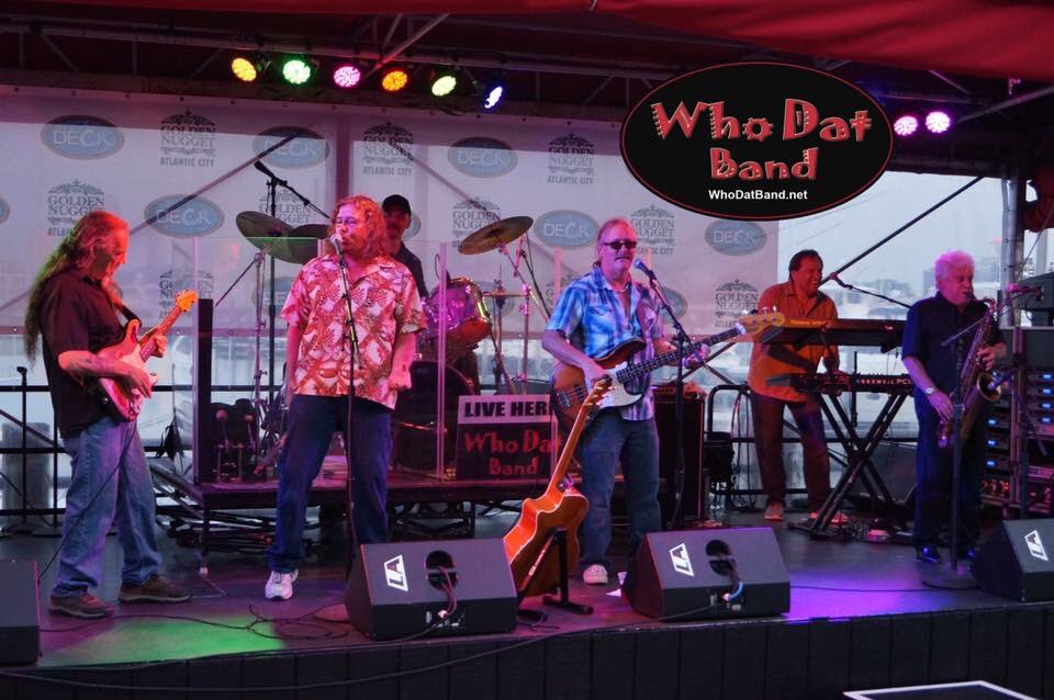 We're hanging with the <a href="/whodatband/">Who Dat</a> Sat, Sept 9th at he <a href="/acseafoodfest/">AC Seafood Festival</a> you should to.