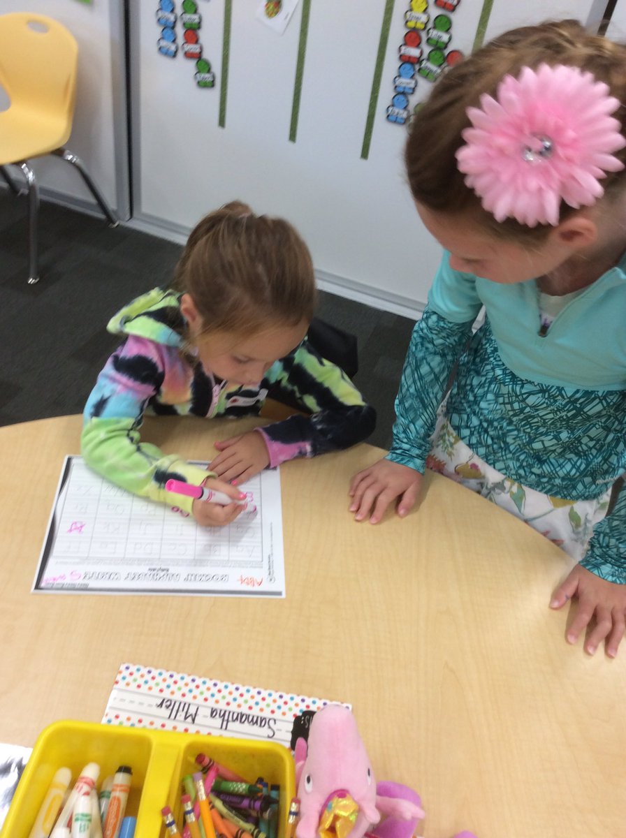 KolpakLDC's tweet photo. We loved doing rally coach! These kindergarteners are learning key social skills like taking turns,coaching, and praising ! #Inspire96 https://t.co/bAg1z39foB