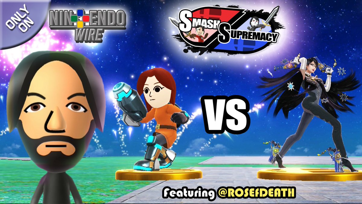 MiiHeroTJ's tweet photo. Join us for the final Smash Supremacy episode of Round 1, featuring the Dark General @ROSEfDEATH. Who will win? https://t.co/w4bU8ZTtdG https://t.co/1dhnMy5jBo