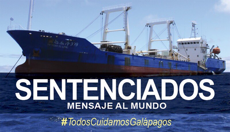 LorenaTapiaN's tweet photo. URGENTE. Jueza sentencia por delito ambiental a tripulación de barco chino: prisión y pago de multa. @Lenin @ComunicacionEc @el_telegrafo https://t.co/E5IUASex9G