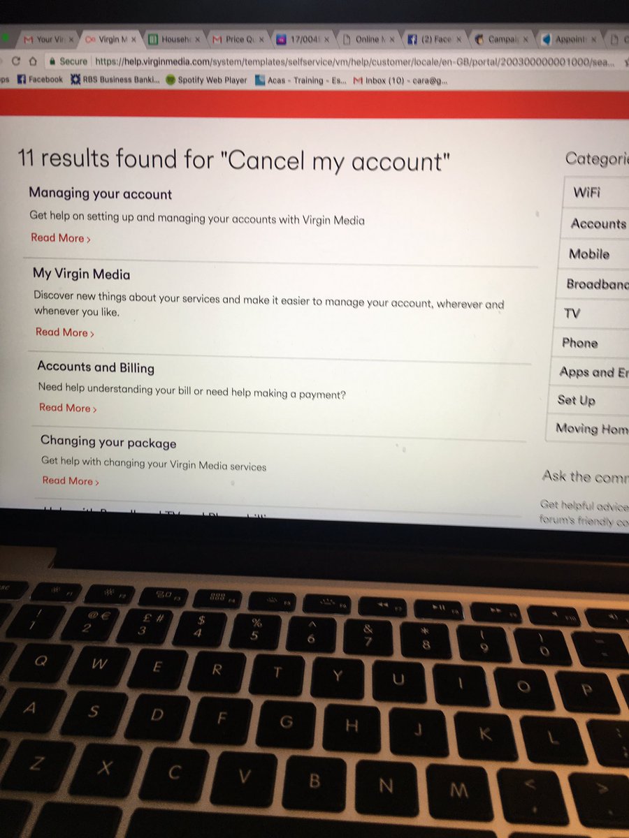 NattyShedGirl's tweet photo. Why is it impossible to cancel your @virginmedia Acc online?! YOU DO NOT SERVE MY NEW ADDRESS, I DO NOT WANT TO SPK TO YOUR TEAM. #Shiters https://t.co/PIc9RVydzP