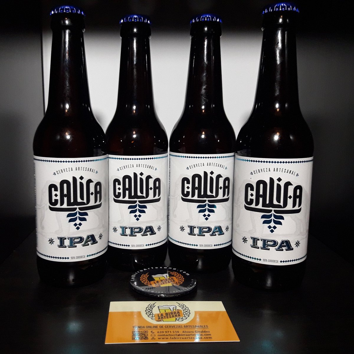 LaBirraArtesana.com
#Cerveza #Artesana #Califa
#IPA por solo 2,50€ #cervezaartesanal #craftbeer #beer #biere #bier #birra #lovebeer