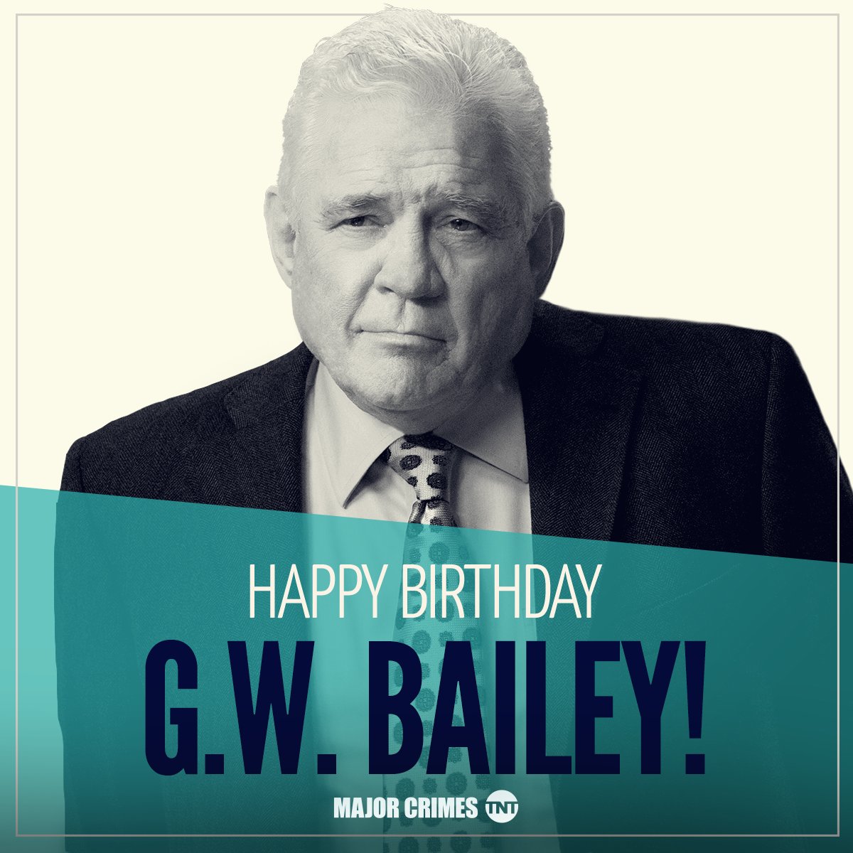 Happy Birthday to our favorite bucket hat wearing detective, G.W. Bailey! 