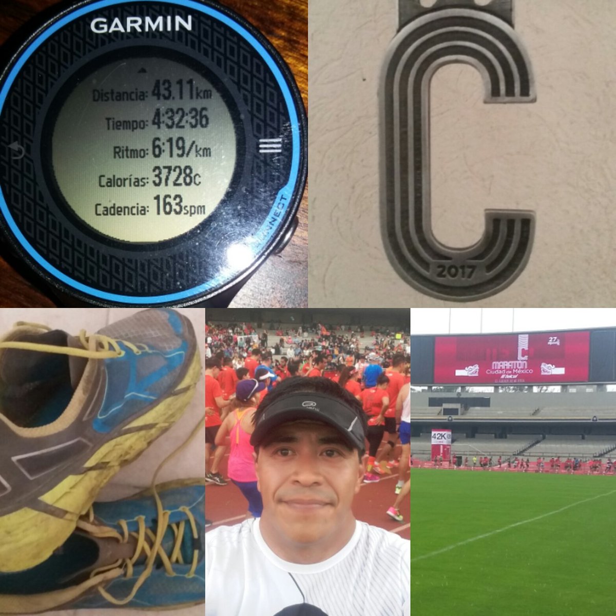 J0r63Coach's tweet photo. #Garmin620 como dice Cri-Cri "le sigue la O..." #MaratonCDMX2017 #esoslocosquecorren https://t.co/nswIvgQOBa