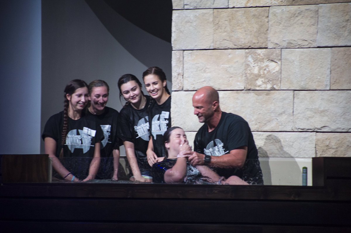 ourelevate's tweet photo. This picture says it all!
5 students from the same camp small group all gave their lives to Jesus and got baptized together this weekend. https://t.co/gYfPtLLWWs