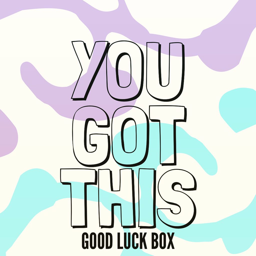 theGoodLuckBox's tweet image. We say it all the time but YOU GOT THIS! #bibchat