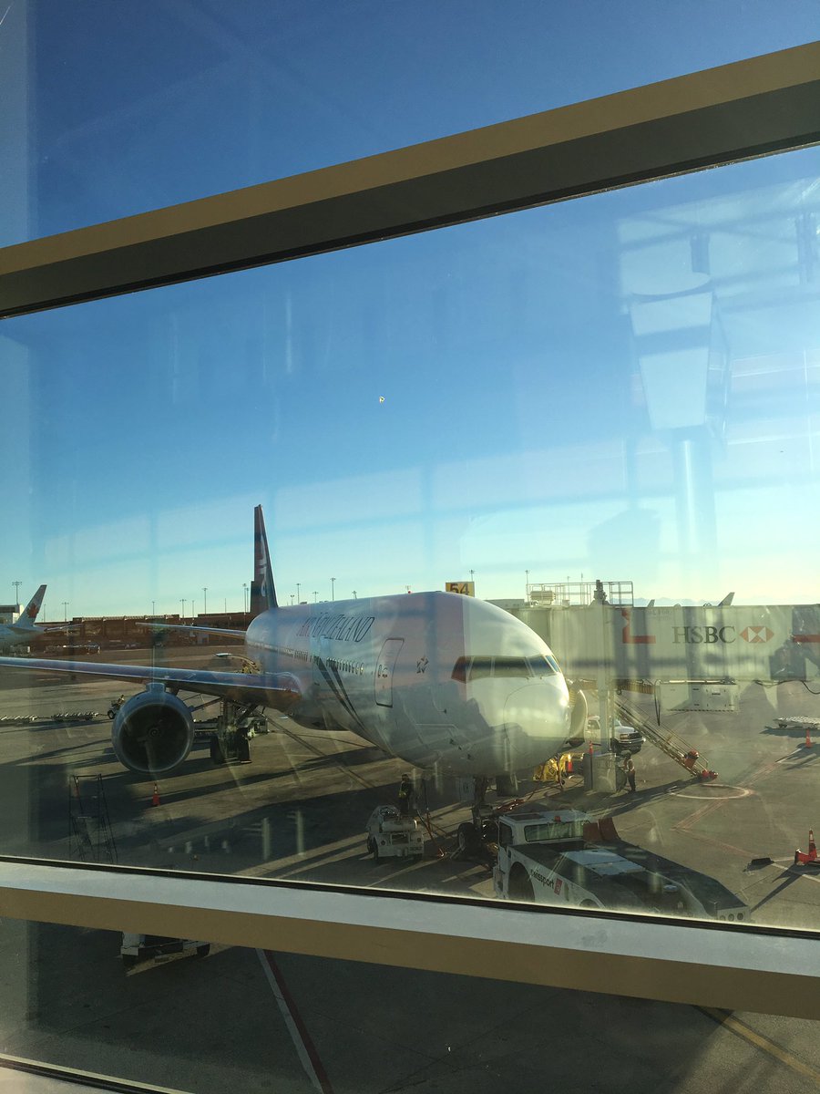 Made the flight! Thanks <a href="/FlyAirNZ/">Air New Zealand</a> <a href="/airnzaustralia/">Air NZ Australia</a> for looking after me despite a delayed transfer from <a href="/WhistlerBlckcmb/">Whistler Blackcomb</a> next stop #NZski