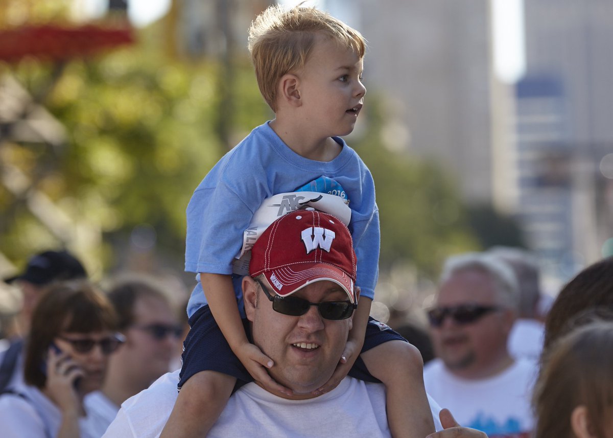 Stop by our O-Fest table Wed to learn more about running, walking, or volunteering for Briggs &amp; Al's Run &amp; Walk for Children's Hospital
