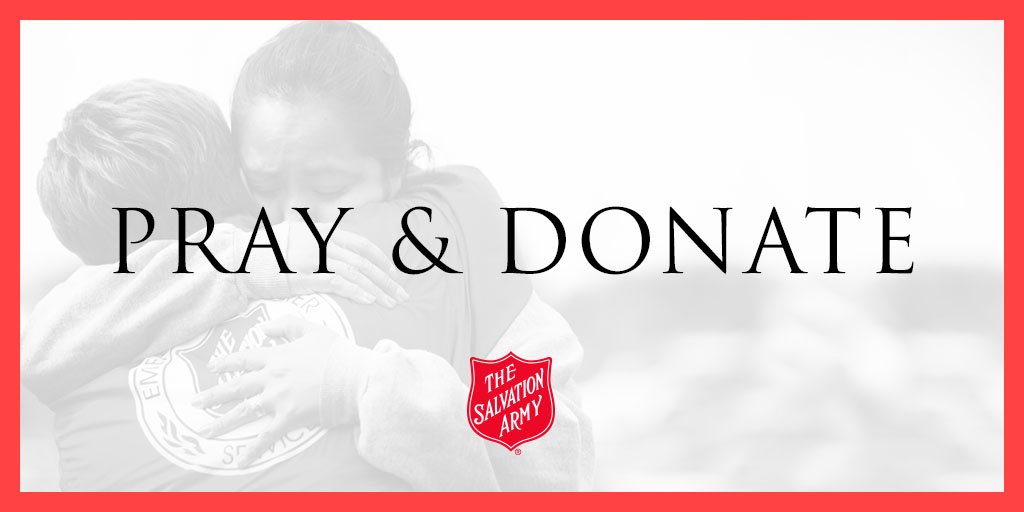 SalvationArmyUS's tweet photo. Those affected by #HurricaneHarvey need your help now and for years to come. Visit https://t.co/Tr6pwCDM4n or text STORM to 51555 to donate. https://t.co/yPEdE8h6vw