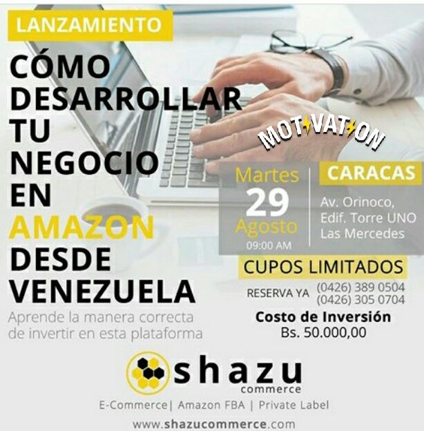 SelloChino's tweet photo. ¡ Triunfa en @amazon con la innovadora plataforma de @ShazuCommerce ! Obtendrás ganancias en dólares desde Venezuela. ™ https://t.co/k54fhGbF7l