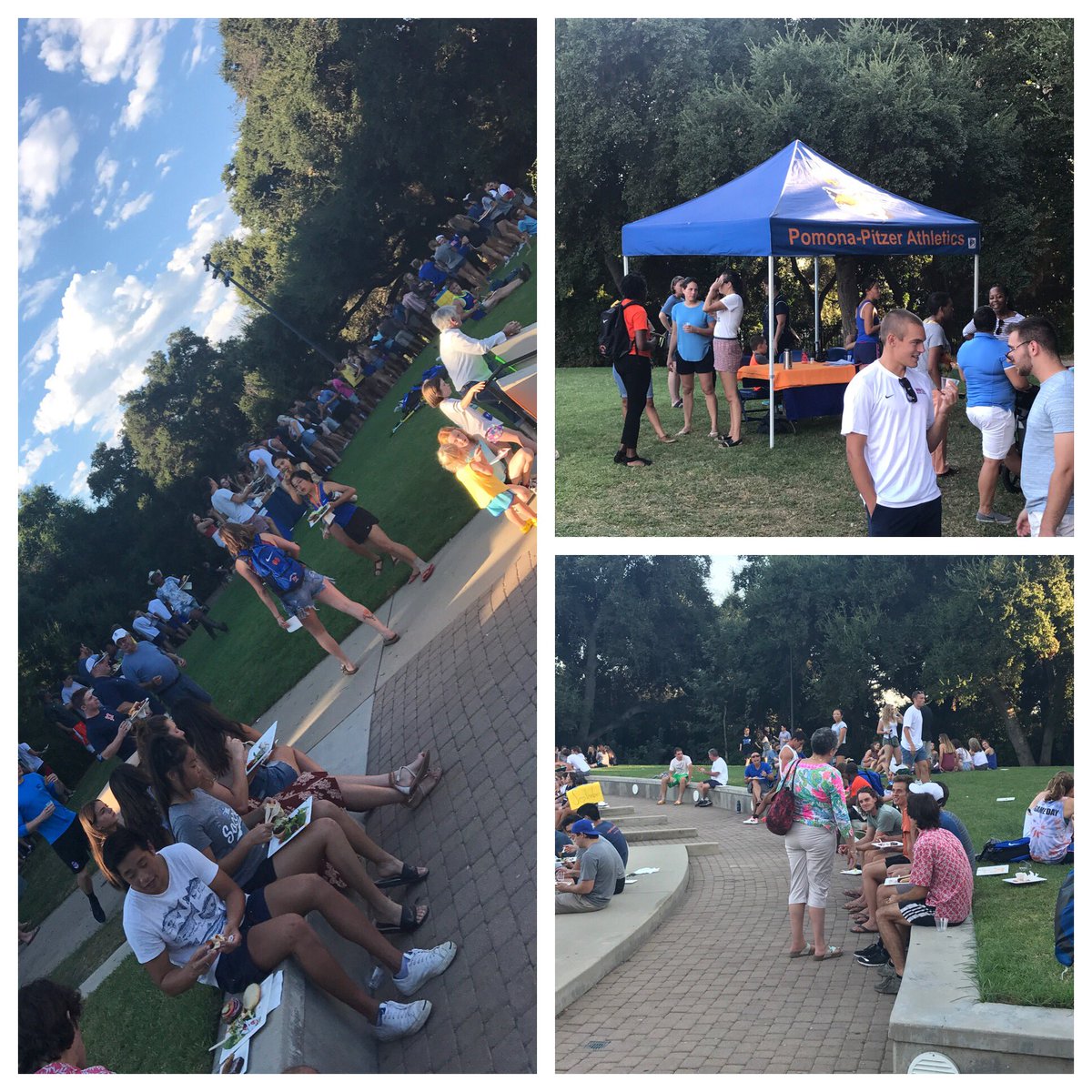 lirvine27's tweet photo. Another @Sagehens return barbq in the books - which means fall is officially kicking off for us! #excitedmuch #OneTeam #welcomefirstyears https://t.co/kZh2DQtUc8