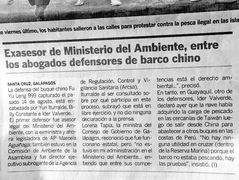 BundesPolitika's tweet photo. #RT No sorprende que el Abg defensor de los devastadores CHINOS sea @yuryiturralde exasesor de @marcelaguinaga en el Ministerio del Ambiente https://t.co/b01YKU6SJ4