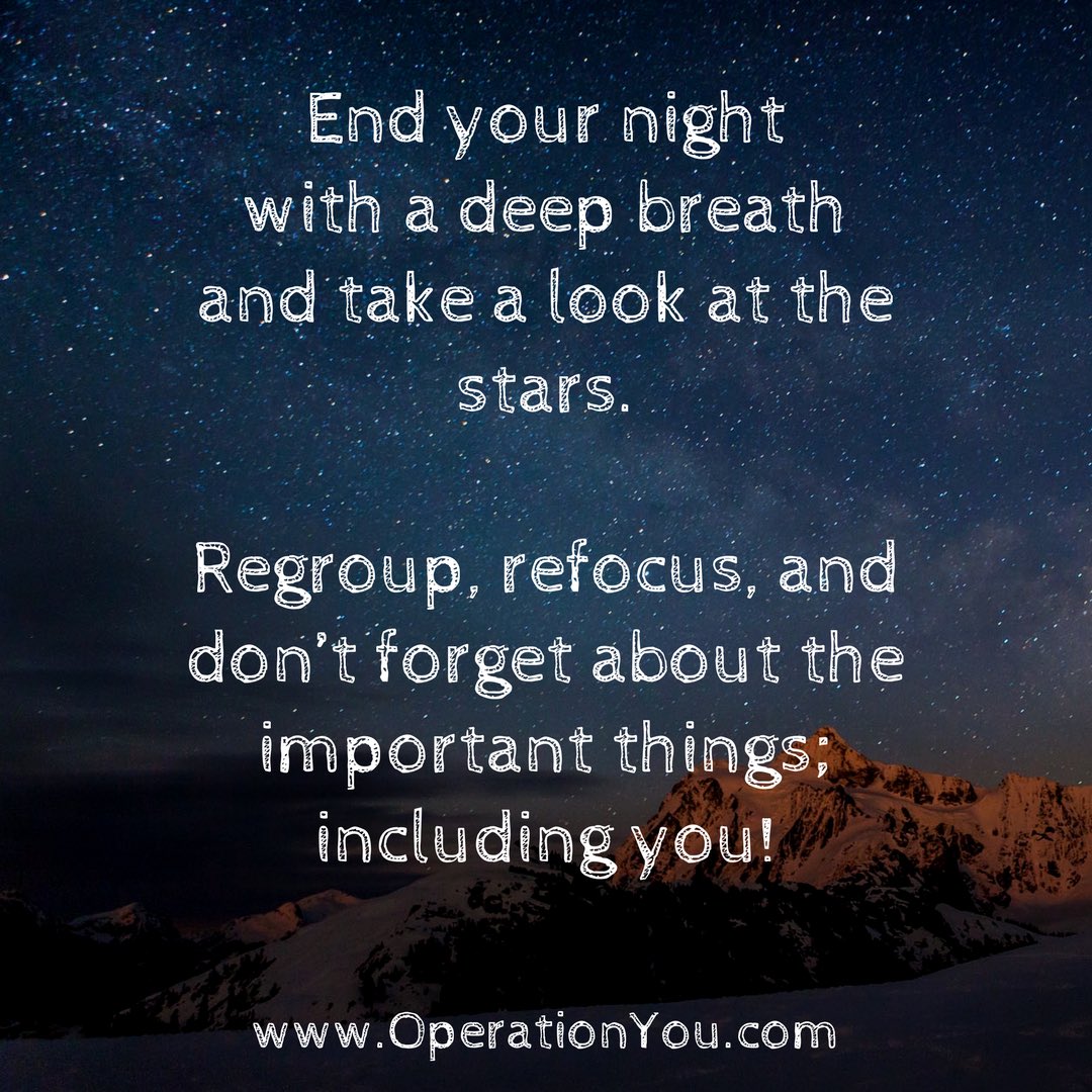 operationyou's tweet photo. #You are important, don’t forget that! #Breathe &amp; #Relax https://t.co/xzbys2RdGV