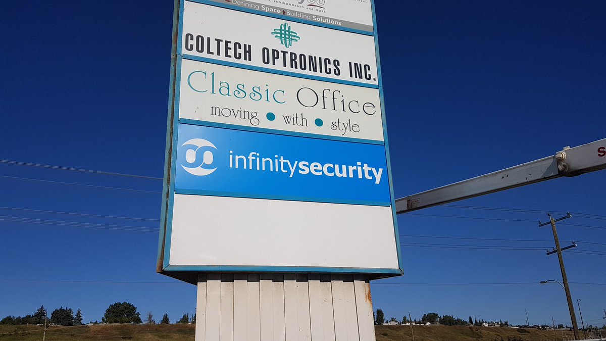 #security #signscalgary #signcompaniescalgary #signaramacalgary