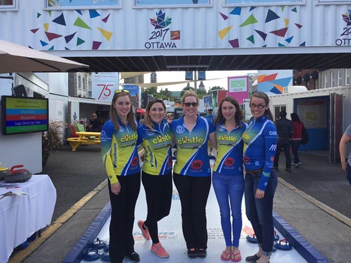 TeamMacaulay's tweet photo. Tried to #inspire Ottawa to get out and try #curling @rideaucurling this weekend! Hope to see you out on the ice #inspirationvillage https://t.co/LA1zP6JbnC