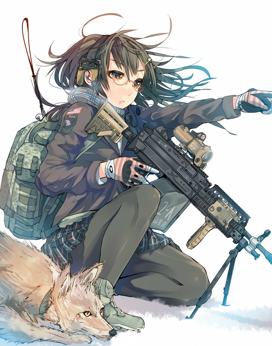 Anime Eclipse Anime Gun Girl Cute Anime Another Anime Post P