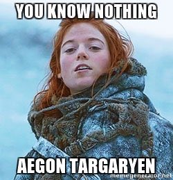 Est91581's tweet photo. Doesn't have quite the same ring to it. #demthrones #GameOfThrones #ThronesYall #GoTS7 #youknownothingjonsnow #Danywillsayotherwise https://t.co/ERKmF3f5Lu