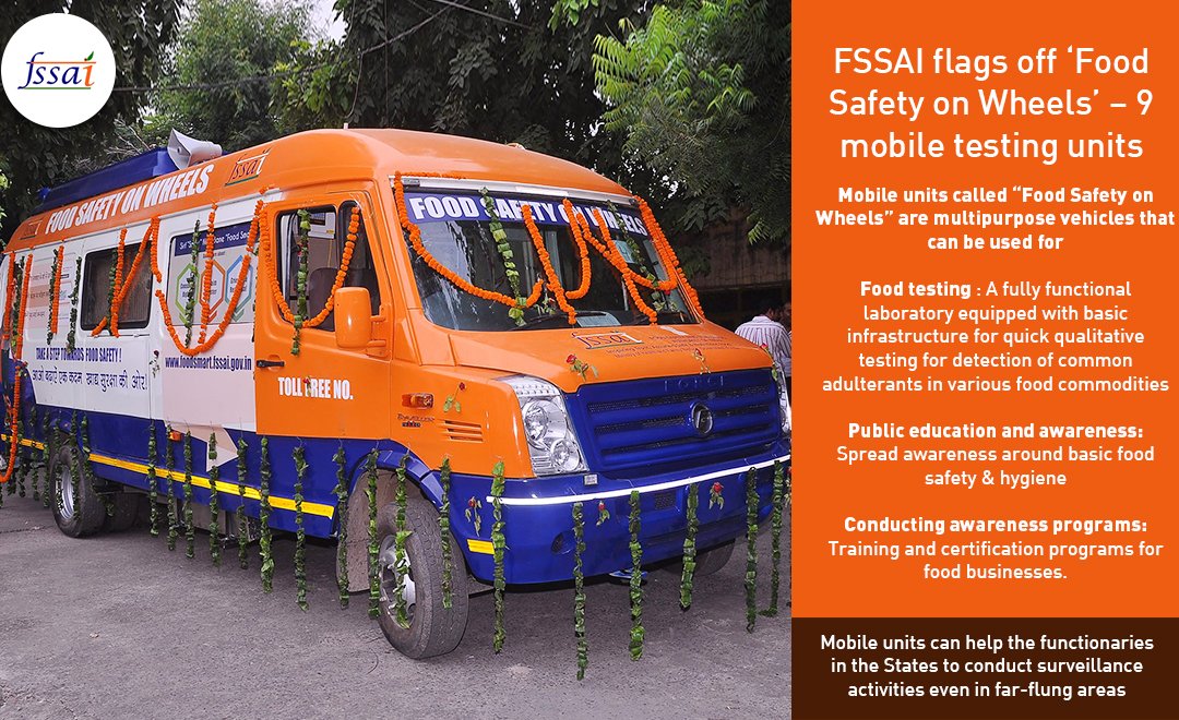 fssaiindia's tweet photo. Wd Central #Government support, FSSAI aims for strengthening of State
food labs , provision of #mobile labs #MobileTestingLabs #FoodTesting https://t.co/Gp6RtB3i4k