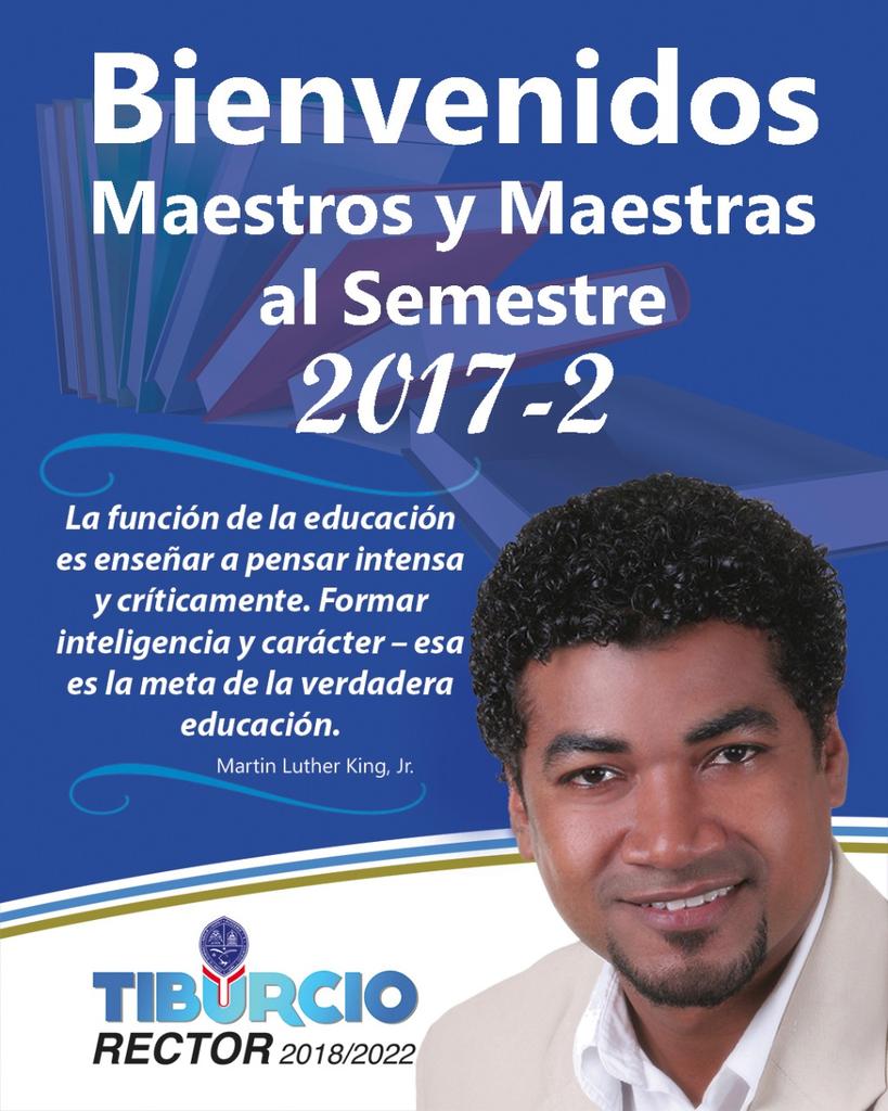 Tiburcio RECTOR 2018 tweet media