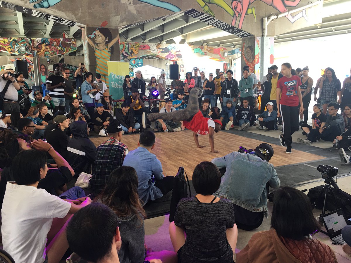 “We love it [street dancing]. Toronto’s bubbling with it, unbeknownst to a lot of people here.” @parksnwreckTO #fun signaltoronto.com/sundaydancebat…