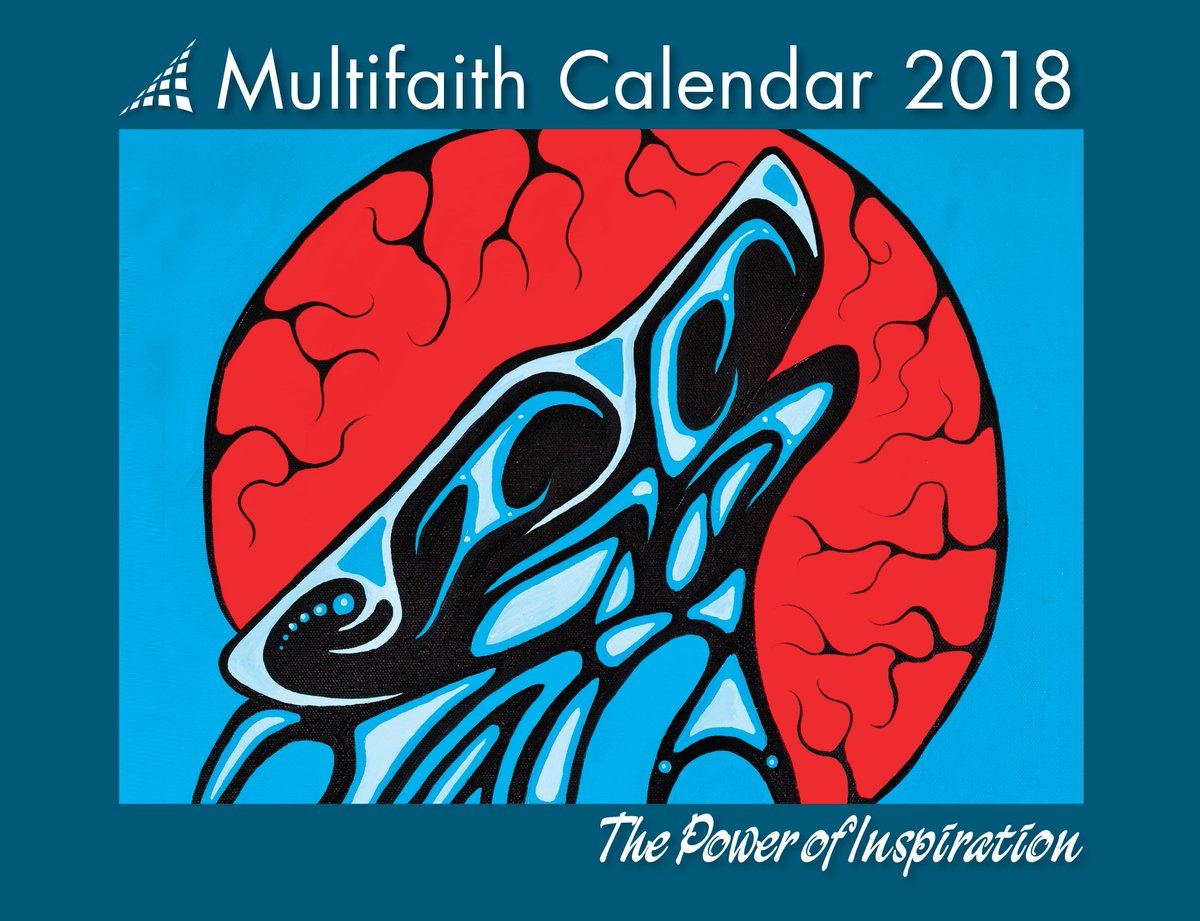 mfcalendar's tweet photo. Now available!...  Our 2018 Multifaith Calendar. Purchase through one of our distributors across Canada and the US https://t.co/HgFML3n9mE https://t.co/3J8bDmdfjx