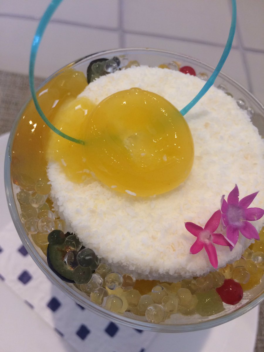 斧屋 おのや على تويتر パッションのウォーターボールを潰して パッションソースをクレームダンジュと絡めて食べる と マンゴーソルベ トロピカルフルーツ そしてエキゾチックスパイスのジュレがじんじんと攻めて来ますよ 最後にココナッツアイス これは 斧屋 おのや على تويتر パッションのウォーターボールを潰して パッションソースをクレームダンジュと絡めて食べる と マンゴーソルベ トロピカルフルーツ そしてエキゾチックスパイスのジュレがじんじんと攻めて来ますよ 最後にココナッツアイス これは