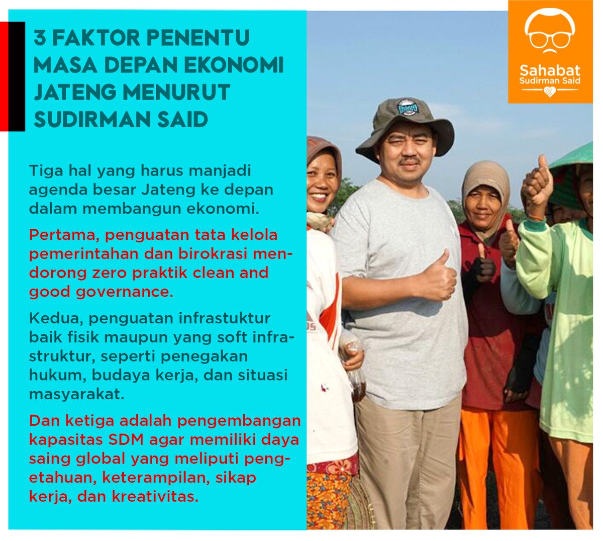 SSBanjarnegara1's tweet photo. calon pemimpin yg baik, selalu tau penentu masa depan yg labih baik untuk daerahnya, mantap jiwa pak @sudirmansaid https://t.co/FU458nhcmC