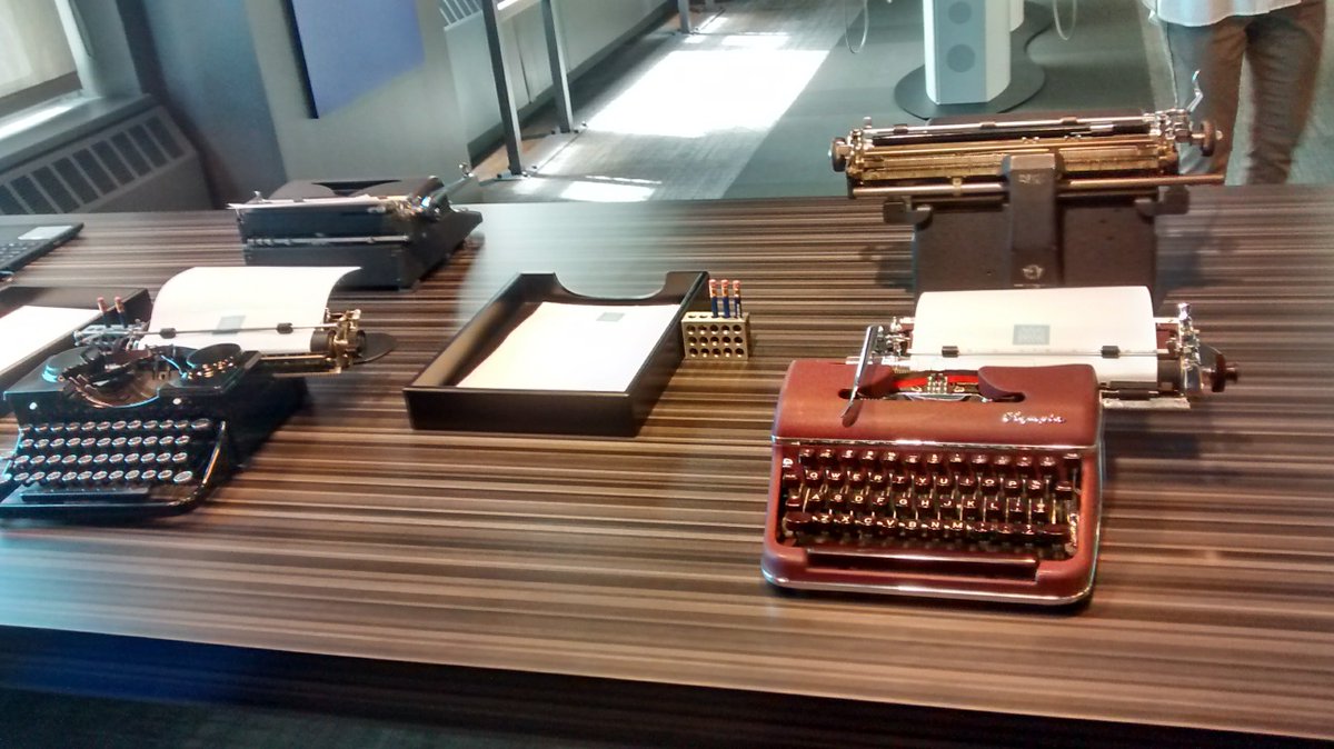 KatieSchaag's tweet image. Digital, tactile, multi-sensory, &amp;amp; interactive approaches to exhibition design @AmerWriteMuseum #visualwriting #tactilewriting #HWW17