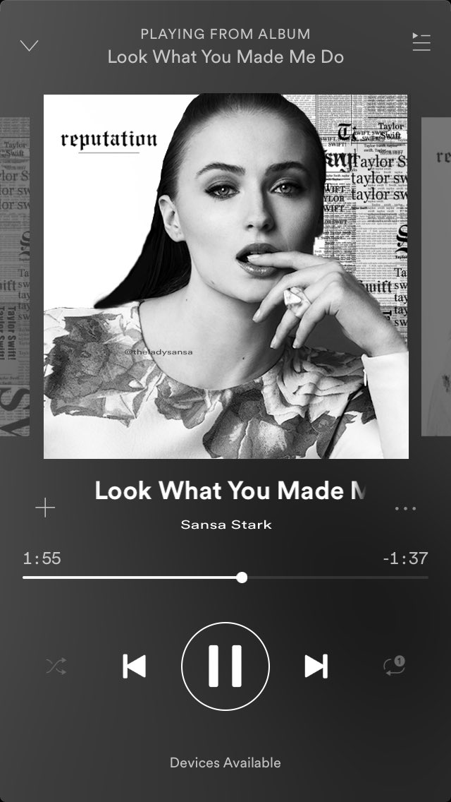 But I got smarter, I got harder in the nick of time. ⚔️

Look what you made me do. #GameofThrones #GoTS7 #GameofThronesFinale <a href="/SophieT/">Sophie Thornley</a>